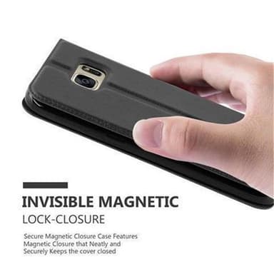 Lompakkokotelo Samsung Galaxy S7 Case (Musta)