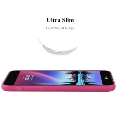 LG K4 2017 Suojakuori Kotelo (Vaaleanpunainen)