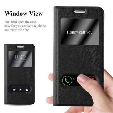 Lompakkokotelo Samsung Galaxy S7 Case (Musta)