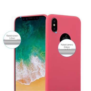 Suojakuori iPhone X / XS Kotelo (Punainen)