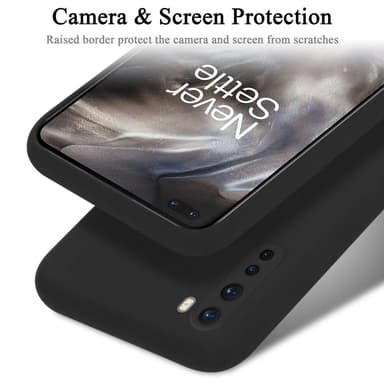 OnePlus Nord Suojakuori Kotelo Case (Musta)