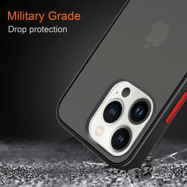 iPhone 14 PRO MAX Suojakuori Kotelo (Läpinäkyvä)