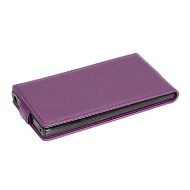Sony Xperia XA2 Suojakuori Lompakkokotelo (Violetti)