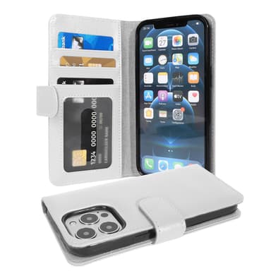 iPhone 13 PRO MAX Suojakuori Kotelo (Valkoinen)