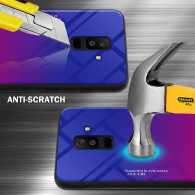 Suojakuori Samsung Galaxy A6 PLUS 2018 Kotelo (Musta)