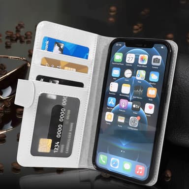 iPhone 13 PRO MAX Suojakuori Kotelo (Valkoinen)