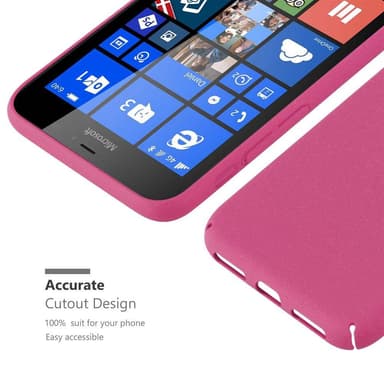 Nokia Lumia 640 XL Suojakuori Kotelo (Vaaleanpunainen)