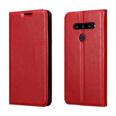 LG G8S Suojakuori Lompakkokotelo (Punainen)