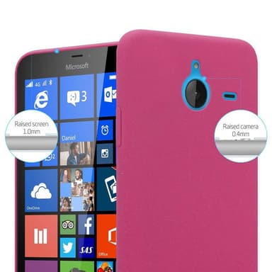 Nokia Lumia 640 XL Suojakuori Kotelo (Vaaleanpunainen)
