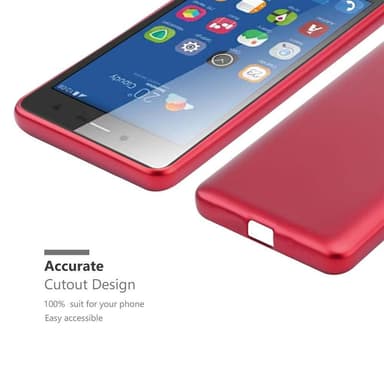 ZTE Blade L7 Suojakuori Kotelo (Punainen)