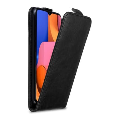 Samsung Galaxy A20s Suojakuori Lompakkokotelo (Musta)