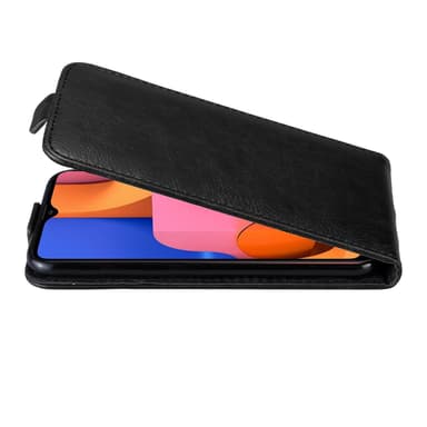 Samsung Galaxy A20s Suojakuori Lompakkokotelo (Musta)