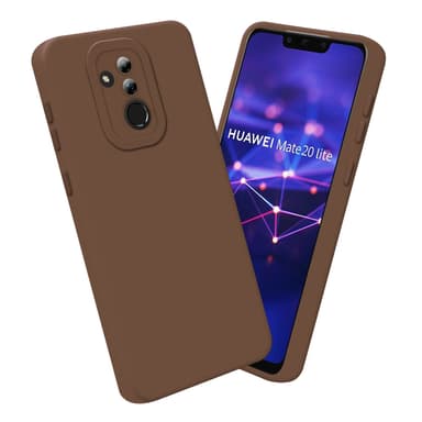 Huawei MATE 20 LITE Suojakuori Kotelo (Ruskea)