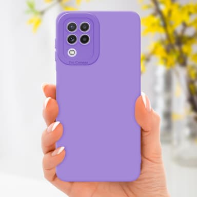 Samsung Galaxy A22 4G Suojakuori Kotelo (Violetti)