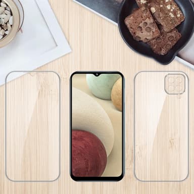 Samsung Galaxy A12 / M12 Suojakuori Cover (Läpinäkyvä)