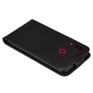 Samsung Galaxy A20s Suojakuori Lompakkokotelo (Musta)