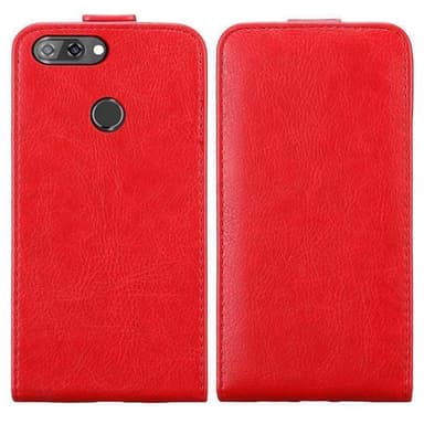ZTE Blade V9 Suojakuori Lompakkokotelo (Punainen)