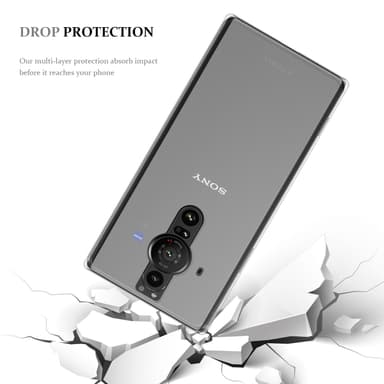 Sony Xperia PRO-I Suojakuori Kotelo (Läpinäkyvä)