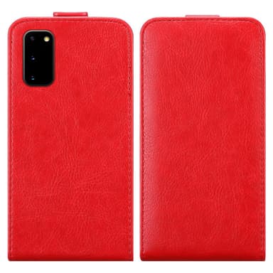 Samsung Galaxy S20 Suojakuori Lompakkokotelo (Punainen)