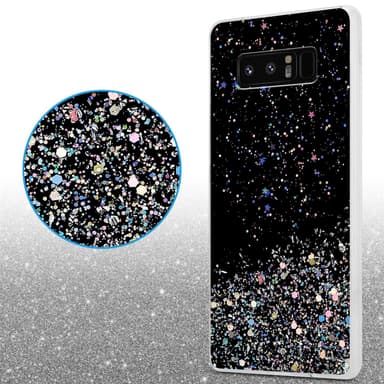 Samsung Galaxy NOTE 8 Suojakuori Kotelo (Musta)