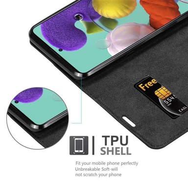 Samsung Galaxy A51 4G / M40s Suojakuori Lompakkokotelo