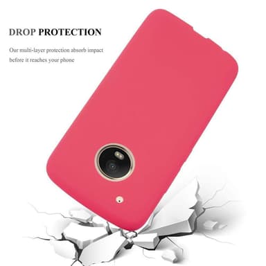 Suojakuori Motorola MOTO G5 PLUS Kotelo (Punainen)