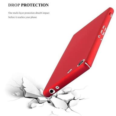 Sony Xperia M5 Suojakuori Kotelo Cover (Punainen)
