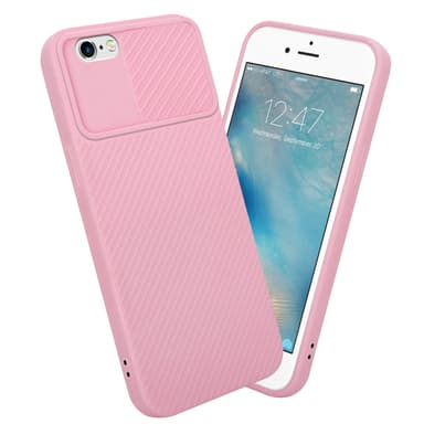 iPhone 6 / 6S Suojakuori Kotelo (Vaaleanpunainen)