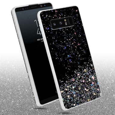 Samsung Galaxy NOTE 8 Suojakuori Kotelo (Musta)