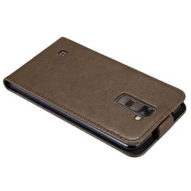 LG STYLUS 2 Suojakuori Lompakkokotelo (Ruskea)