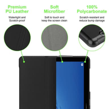 Huawei MediaPad T5 10 (10.1 tuumaa) Suojakuori