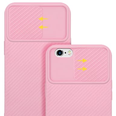 iPhone 6 / 6S Suojakuori Kotelo (Vaaleanpunainen)