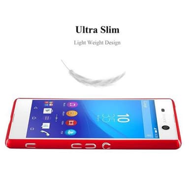 Sony Xperia M5 Suojakuori Kotelo Cover (Punainen)