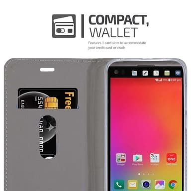 LG V20 Suojakuori Lompakkokotelo (Sininen)