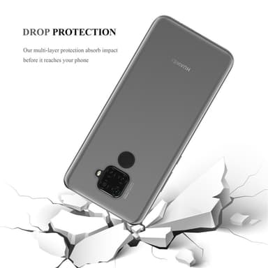 Huawei MATE 30 LITE Suojakuori Kotelo (Läpinäkyvä)