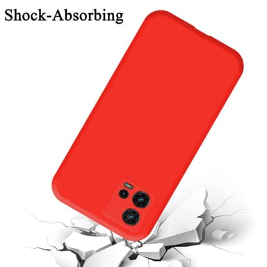 Motorola MOTO G72 Suojakuori Kotelo (Punainen)