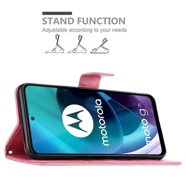 Motorola MOTO G71 5G Suojakuori Lompakkokotelo