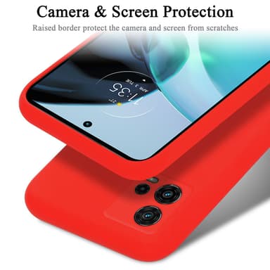 Motorola MOTO G72 Suojakuori Kotelo (Punainen)