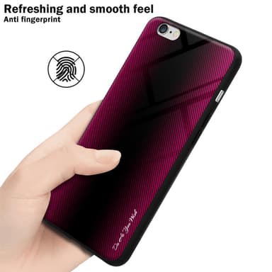 iPhone 6 / 6S Suojakuori Kotelo (Vaaleanpunainen)