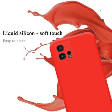 Motorola MOTO G72 Suojakuori Kotelo (Punainen)