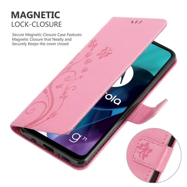 Motorola MOTO G71 5G Suojakuori Lompakkokotelo