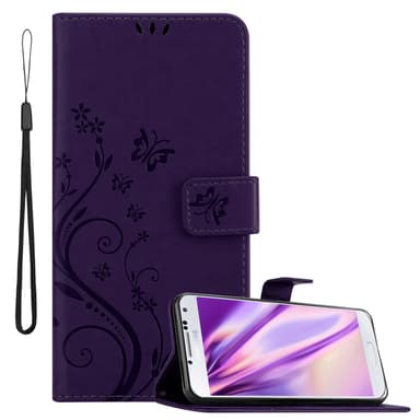 Samsung Galaxy S4 Suojakuori Lompakkokotelo (Violetti)