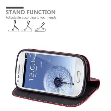 Samsung Galaxy S3 MINI Suojakuori Case (Punainen)