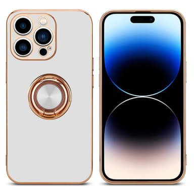 iPhone 14 PRO Suojakuori Kotelo (Valkoinen)