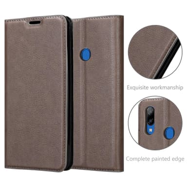 ZTE Blade V10 VITA Suojakuori Lompakkokotelo (Ruskea)