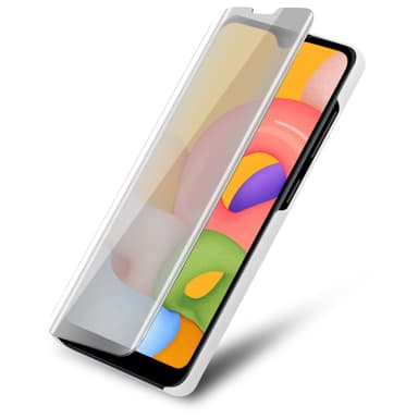 Suojakuori Samsung Galaxy A01 Lompakkokotelo (Hopea)