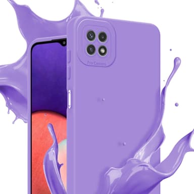 Samsung Galaxy A22 5G Suojakuori Kotelo (Violetti)