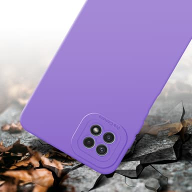 Samsung Galaxy A22 5G Suojakuori Kotelo (Violetti)
