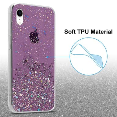 iPhone XR Suojakuori Kotelo (Violetti)