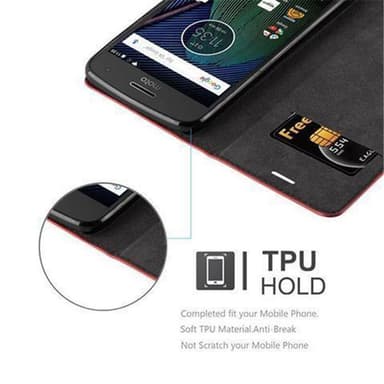 Motorola MOTO G5 PLUS Suojakuori Lompakkokotelo